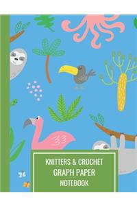 Knitters & Crochet Graph Paper Notebook