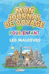 Mon Journal de Voyage Maldives Pour Enfants
