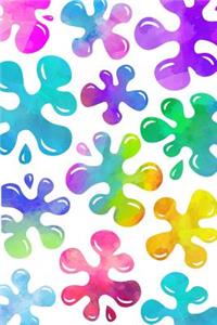 Rainbow Slime Splat Notebook