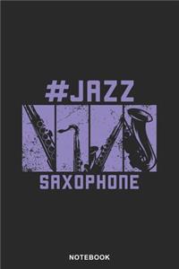Saxophone Instrument Art Graphic Notebook