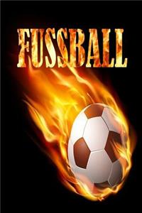 Fussball: Fussball Notizbuch auch als Tagebuch nutzbar