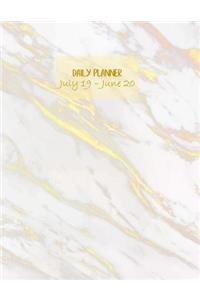 Daily planner July 19 - June 20