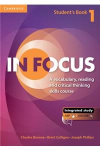 In Focus Level 1 Student's Book with Online Resources