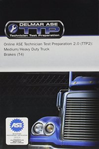 Online ASE Technician Test Preparation - Brakes (T4) Printed Access Card