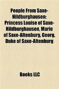 People from Saxe-Hildburghausen