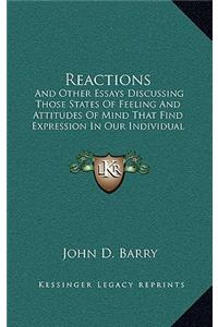 Reactions