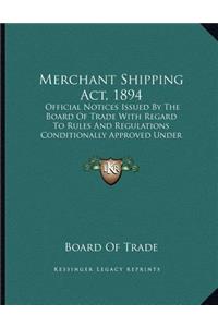 Merchant Shipping Act, 1894