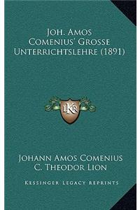 Joh. Amos Comenius' Grosse Unterrichtslehre (1891)