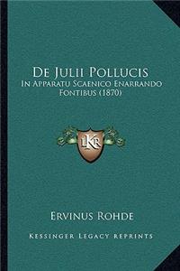 de Julii Pollucis