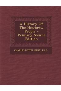 A History of the Hewbrew People