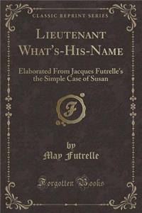 Lieutenant What's-His-Name