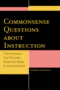 Commonsense Questions about Instruction
