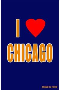 I Love Chicago Address Book