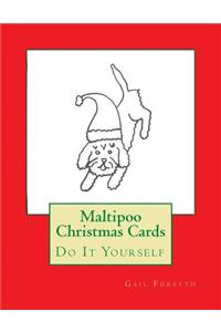 Maltipoo Christmas Cards