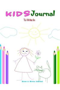 Kids Journal To Write In