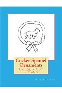 Cocker Spaniel Ornaments