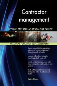 Contractor management Complete Self-Assessment Guide
