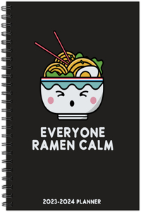 Ramen Calm Academic 2023-24 Weekly Planner