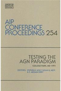 Testing the AGN Paradigm