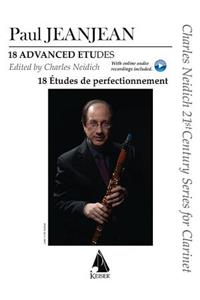 18 Advanced Etudes for Clarinet: Charles Neidich 21st Century Series (Book/Online Audio)