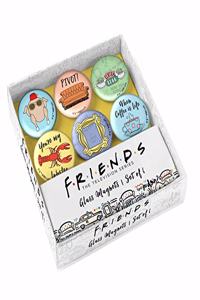 Friends: Glass Magnet Set (Set of 6)