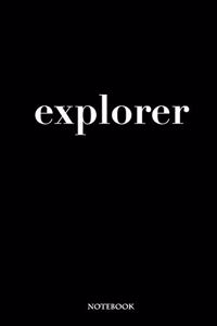 Funny explorer Notebook This My Job Journal, University Graduation gift