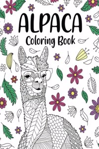 Alpaca Coloring Book