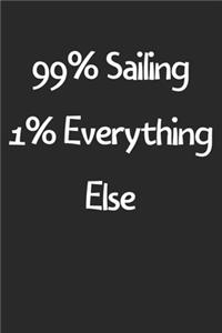 99% Sailing 1% Everything Else