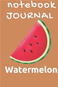 Notebook Journal Watermelon