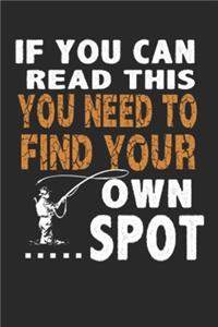 If you can read this you need to find your new spot