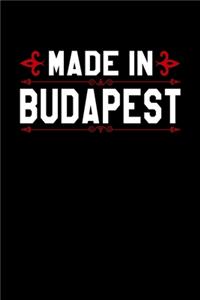 Notizbuch Made in Budapest