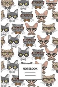 Notebook: Cute Lined Journal for Kids, Girls, Students and Teachers, Matte Cover Notebook for School, College and Daily Creative Use, 100 Pages 6" x 9" Journa