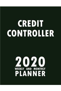 Credit Controller 2020 Weekly and Monthly Planner