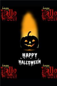 Notebook Happy Halloween Series, 100 White Pages, Size 6x9