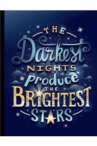 The night brightest notebook