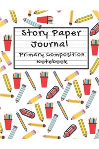 Story paper Journal Primary Composition Notebook