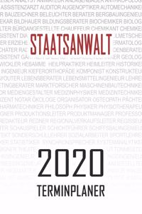 Staatsanwalt - 2020 Terminplaner
