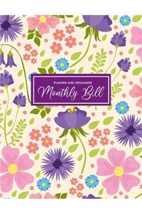 Monthly Bill Planner and Organizer