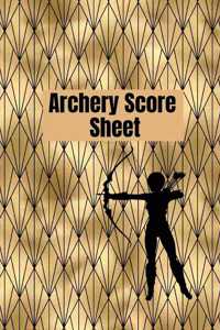Archery score sheet