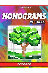 Nonograms of Trees