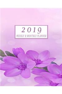 2019 Planner Weekly and Monthly