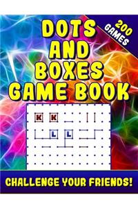 Dots and Boxes Game Book (200 Games)