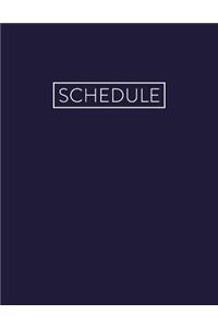 Schedule