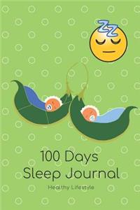 100 Days Sleep Journal for Kids