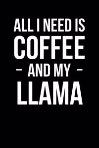 All I Need Is Coffee and My Llama