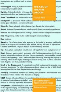 ABC of Theatre Jargon