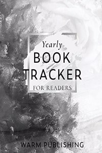 Yearly Book Tracker B&W