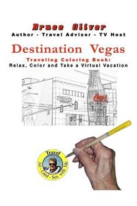 Destination Vegas Traveling Coloring Book