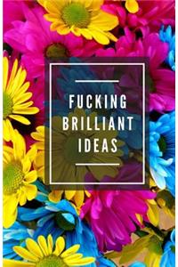 Fucking Brilliant Ideas (Notebook)