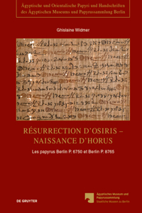 Résurrection d'Osiris - Naissance d'Horus